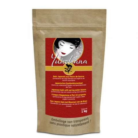 Sels de Bain Yunohana 480 g Écoidées", "Bain thermal japonais 1 kg

