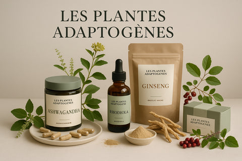 Compléments alimentaires plantes adaptogènes
