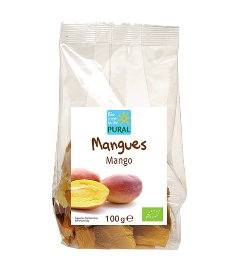 Mangues séchées bio-100g-Pural