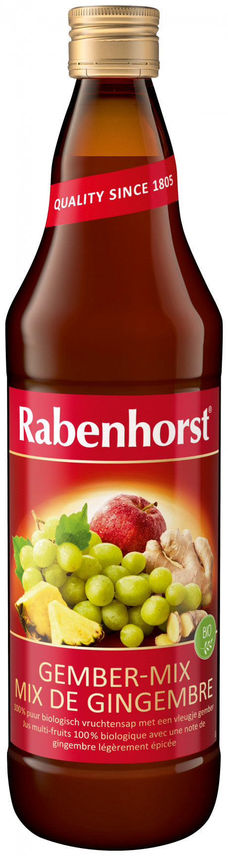 Jus Mix de Gingembre Bio-750ml-Rabenhorst