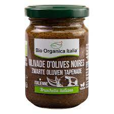 Olivade d'Olives noires Bio-140g-Bio Organica Italia