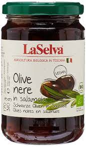 Olives noires Bio en saumure-310g-La Selva