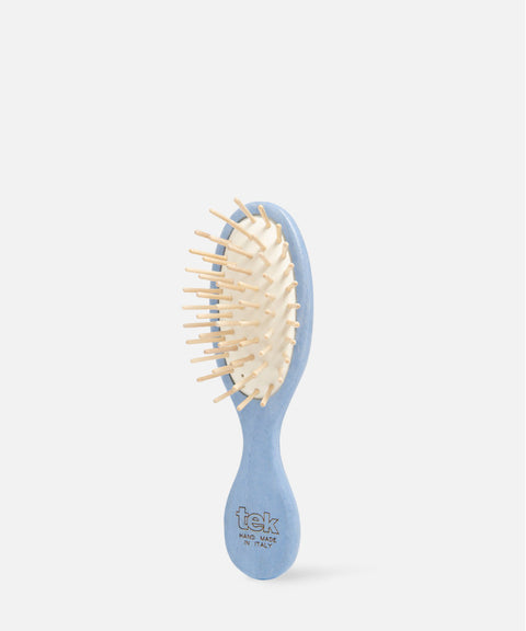 Mini Brosse ovale en Frêne colorées-Tek