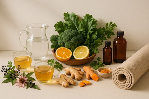 SOLUTIONS NATURELLES POUR NETTOYER LES TOXINES ET RENFORCER SON IMMUNITE