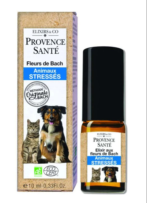 Fleurs de Bach pour Animaux stressés-spray 10ml-Provence Santé