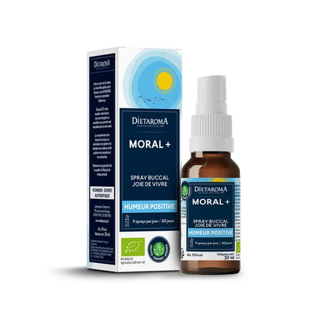 Spray Moral + 30 ml Diétaroma", "Spray buccal bio humeur positive

