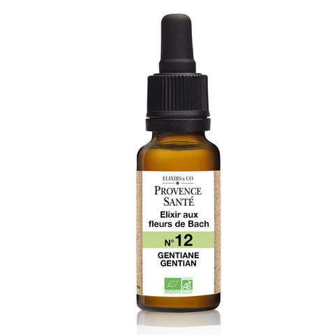 Fleurs de Bach Gentiane / Gentian n°12-20ml-Elixir&Co - [shop_name1. Phytospagyrie N°15  Stimulant physique et mental -300ml-Vecteur energy]