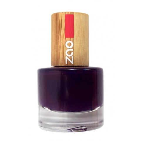 Vernis à ongles Bio - 651 Prune- 8 ml - Zao Make-up - Boutique Pleine-Forme 