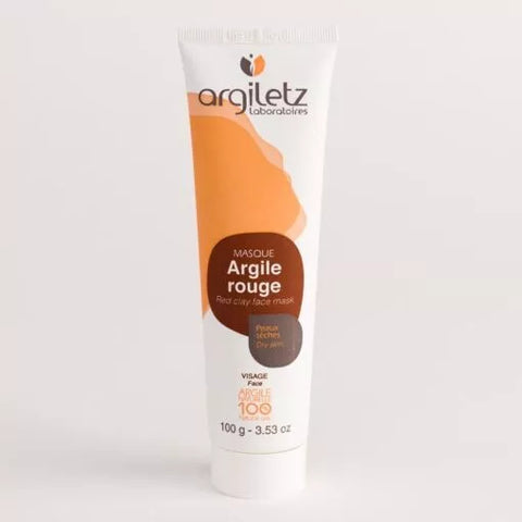 Masque à l'argile rouge-peaux sèches-100g-Argiletz