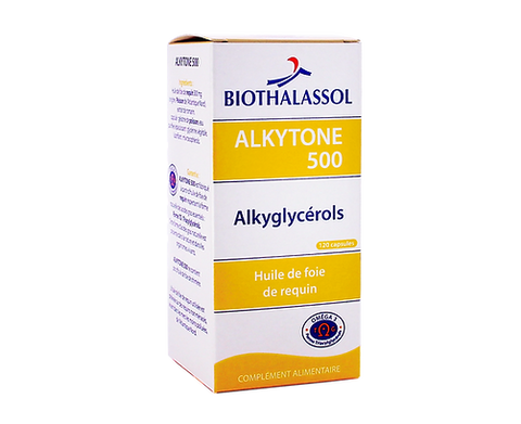 Alkytone 500-huile de foie de Requin-120 capsules-Biothalassol