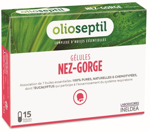 Nez-Gorge-15 gélules-Olioseptil