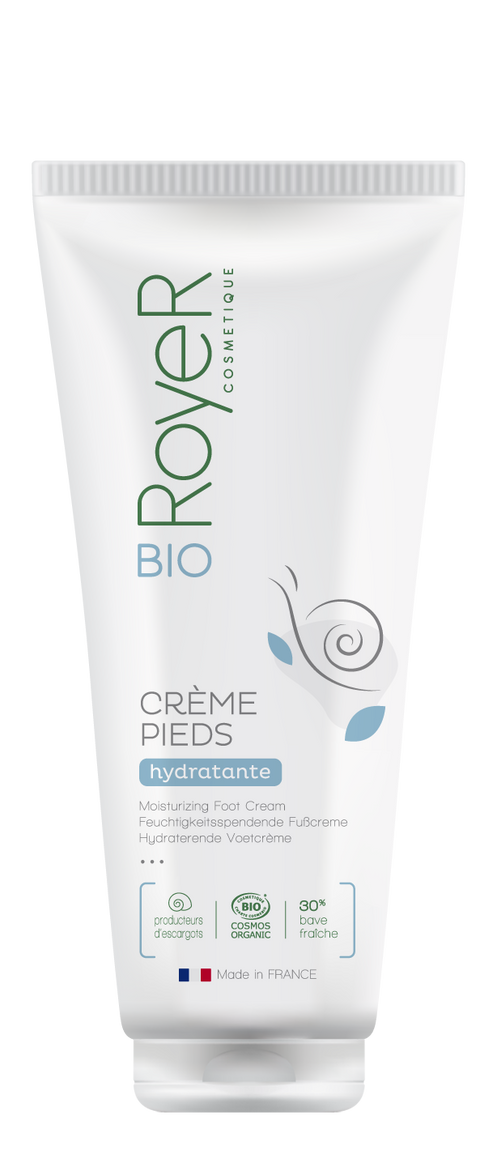 Crème pieds à la bave d’escargot-75 ml-Royer cosmétique