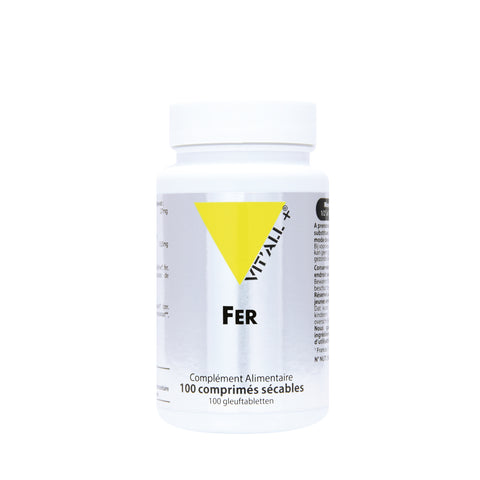 Fer 27mg-100 comprimés-Vit'all+