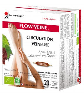 Flow'Veine circulation veineuse-20 Ampoules-Vecteur santé