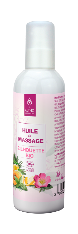 Huile de massage "silhouette" Bio-200ml-Altho