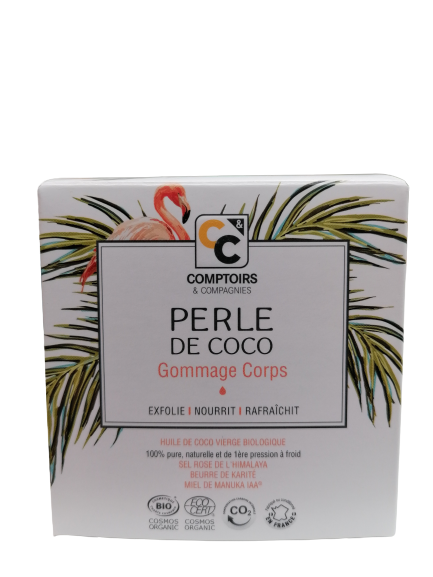 Gommage corps perle de coco-200g-Comptoirs et compagnies