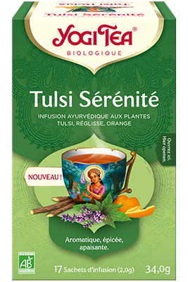 Infusion Tulsi sérénité-17 sachets-Yogi Tea