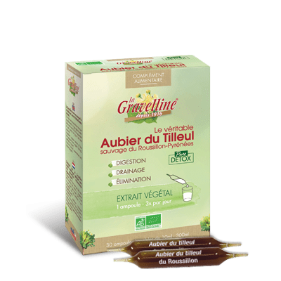 Aubier de Tilleul Bio - 30 ampoules -La gravelline - Boutique Pleine-Forme 