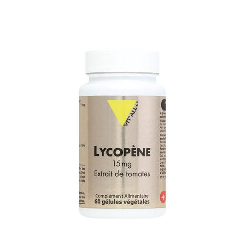 Lycopène 15mg-60 gélules végétales-Vit'all+ - Boutique Pleine-Forme 