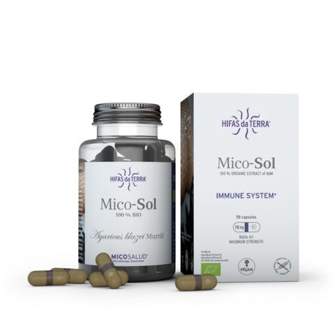 Mico-Sol Agaricus Blazei Bio-70gélules- hifas da terra