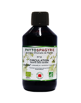 Phytospagyrie n°12-Circulation-300ml-Vecteur Energy