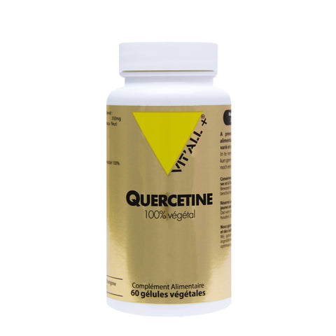 Quercetine 350mg- 60 ou 120 gélules végétales-Vit'all+