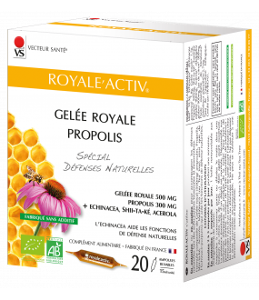 Royale'Activ Bio-20 ampoules-Vecteur santé