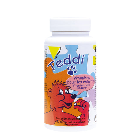 Teddi multi-vitamines enfants- 60 comprimés-Vit'all+