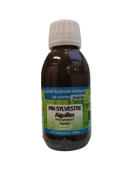 Aiguilles de Pin Sylvestre extrait hydroalcoolique bio-250ml-Phytofrance