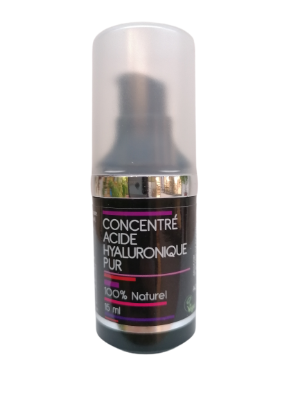 Acide hyaluronique concentré pur-15ml-Aquasilice