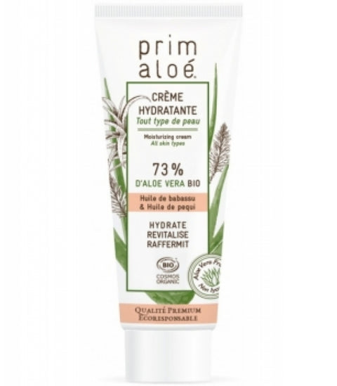 Crème hydratante Prim'Aloé 73%-50ml-Prim'Aloé