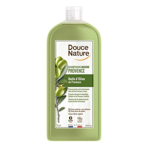 Shampoing Douche Huile d'olive - 1L-Douce nature - Boutique Pleine-Forme 