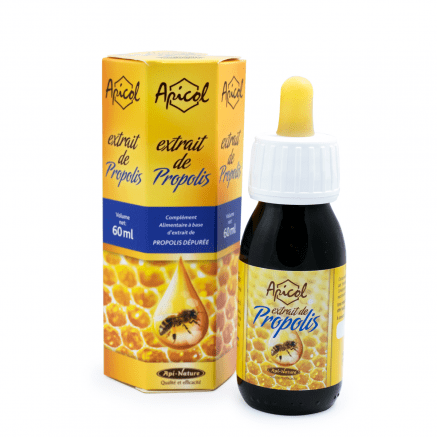 Extrait de Propolis sans alcool - 60 ml-Api nature 