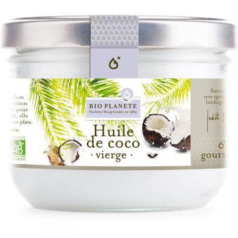 Huile de coco vierge Bio - 200 ml-Bio planète - Boutique Pleine-Forme 