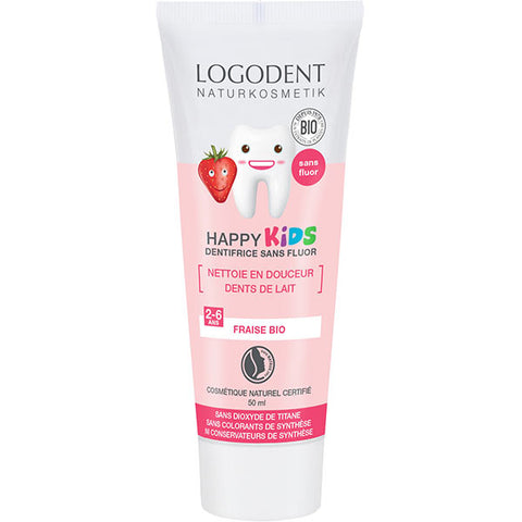 Happy kids dentifrice sans fluor à la fraise Bio - 50 ml - [shop_name1. Phytospagyrie N°15  Stimulant physique et mental -300ml-Vecteur energy]