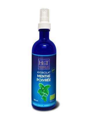 Hydrolat de menthe poivrée bio-200ml-Herbes et traditions - Boutique Pleine-Forme 