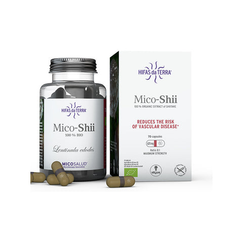 Mico-Shii Shiitake Bio-70 gélules-Hifas da terra