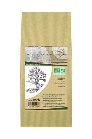 Feuille Boldo bio-50g-Altho - Boutique Pleine-Forme 