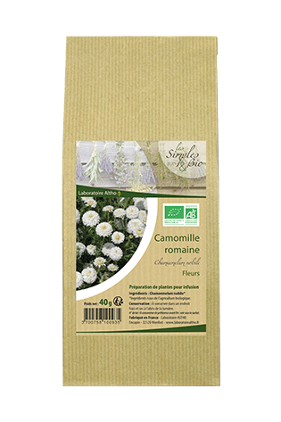 Camomille romaine fleur -40 g-Altho - Boutique Pleine-Forme 