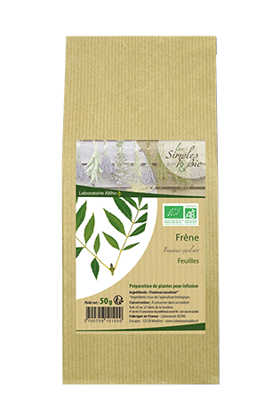 Frêne Feuilles Bio-50 g-Altho - Boutique Pleine-Forme 