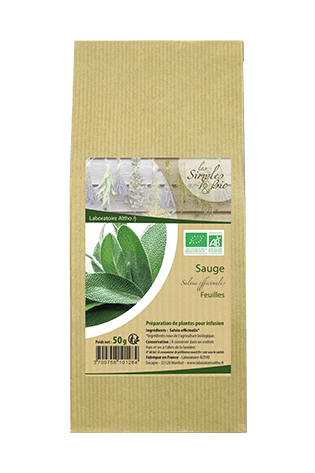 Sauge Feuilles Bio - 40g-Altho - Boutique Pleine-Forme 