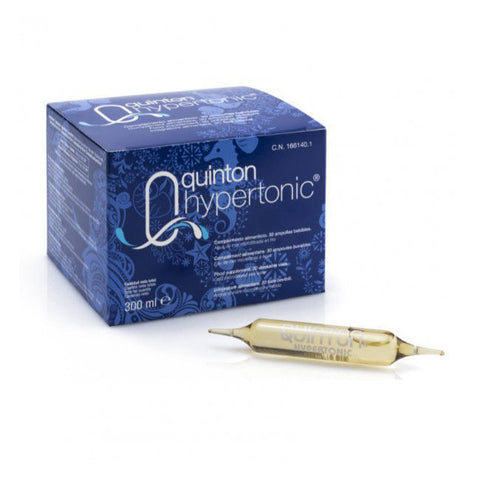 Quinton Hypertonic buvable - 30 ampoules-Quinton