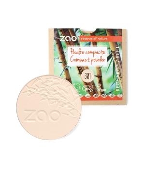 Recharge Poudre Compacte 301 Ivoire-Zao Make up - Boutique Pleine-Forme 