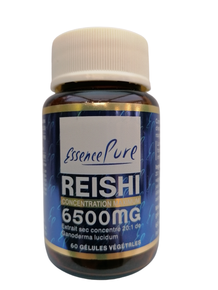 Reishi 6500mg-60 gélules-Essence pure