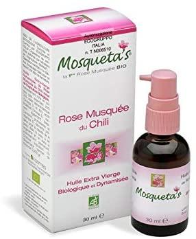 Huile végétale Rose musquée Bio - 30 ml-Mosqueta's - Boutique Pleine-Forme 