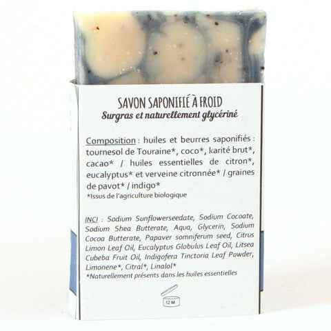 Eucalyptus-citron (exfoliant)100g-Le moulin a savon - Boutique Pleine-Forme 