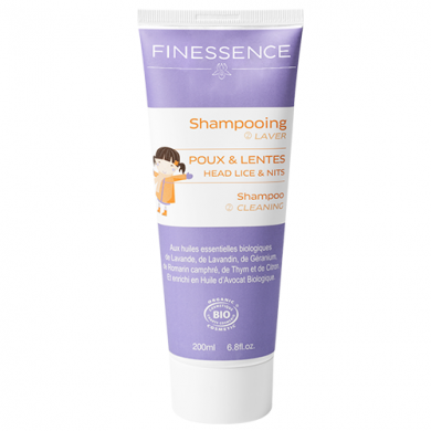 Shampooing poux & lentes - 200ml-Finnessence - [shop_name1. Phytospagyrie N°15  Stimulant physique et mental -300ml-Vecteur energy]