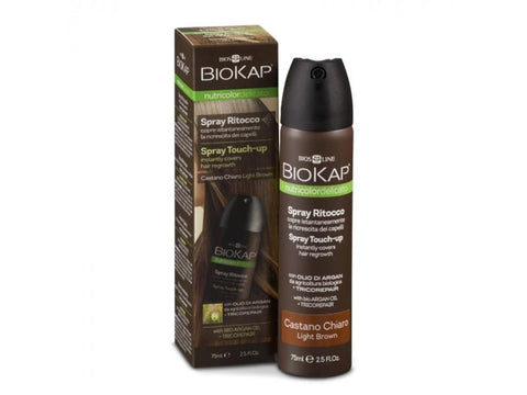 Spray retouche châtain clair - 75 ml-Biokap - Boutique Pleine-Forme 