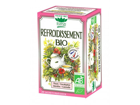 Tisane refroidissement bio-20 sachets-Romon Nature