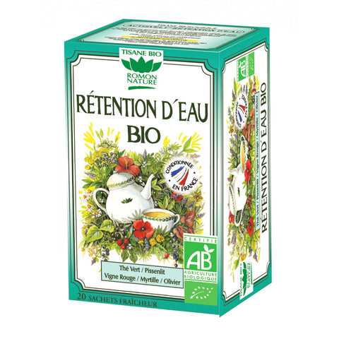 Tisane rétention d'eau bio-20 sachets-Romon Nature